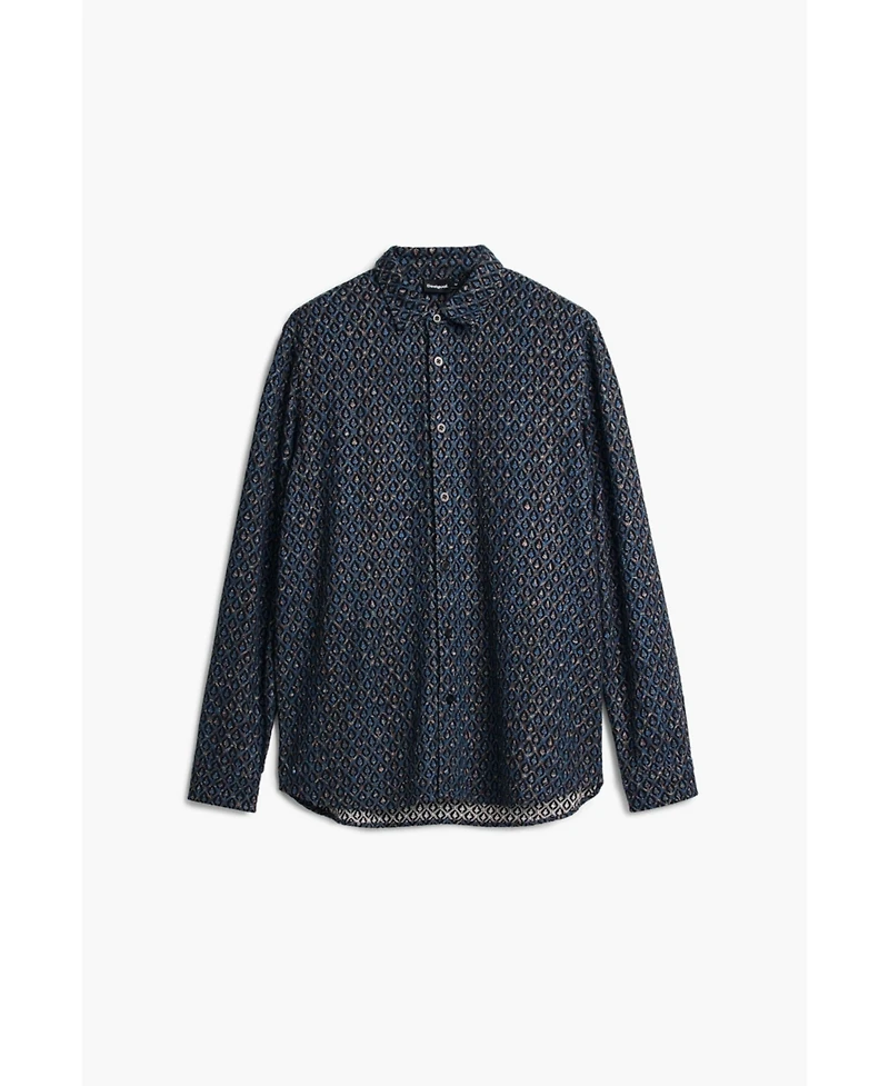 Desigual Men's Ethnic embroidered shirt