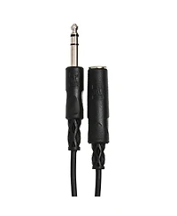 Hosa Technology 2x Stereo 1/4" Female Phone to 1/4" Male Phone Trs Headphone Extension Cable, 25'