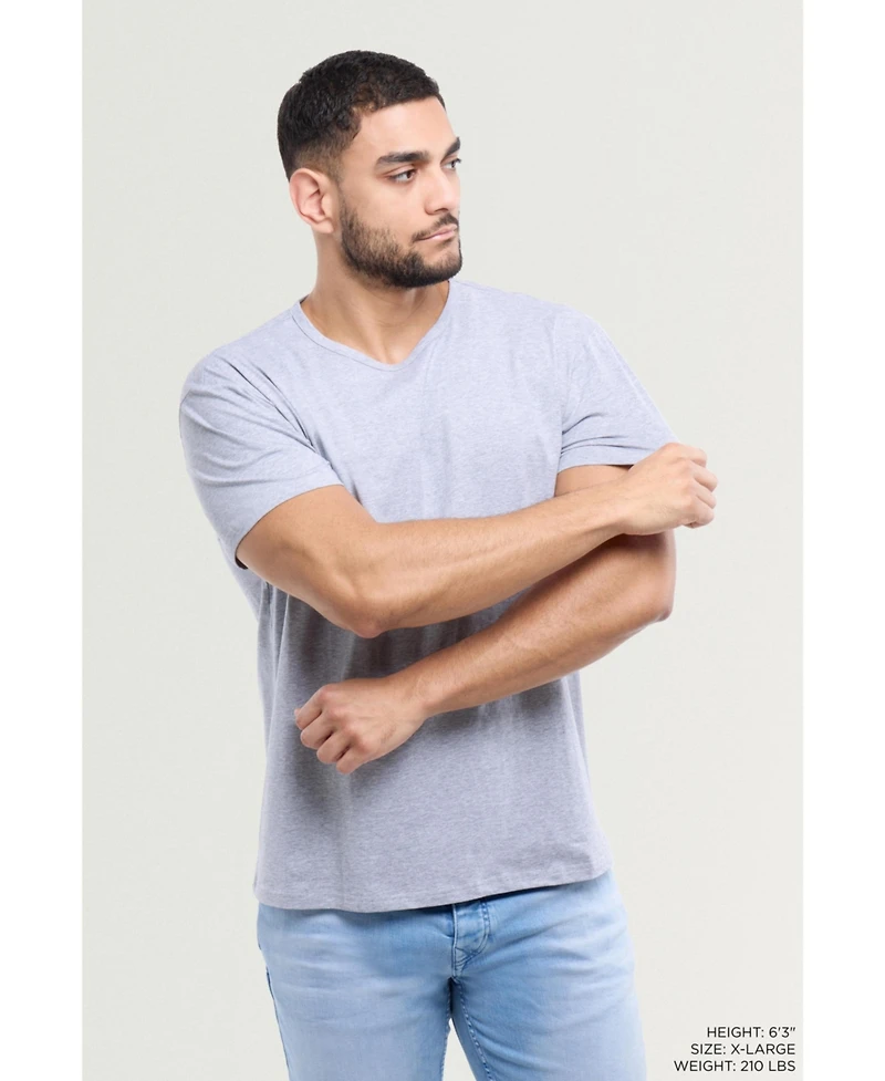 X-Ray Men's Basic Crew Neck Short Sleeve T-shirt