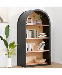Rainsken 43" Arched Bookshelf