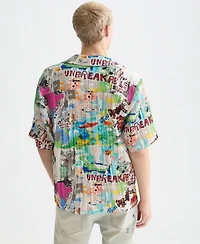 Scotch & Soda Men's Regular-Fit Printed Shirt