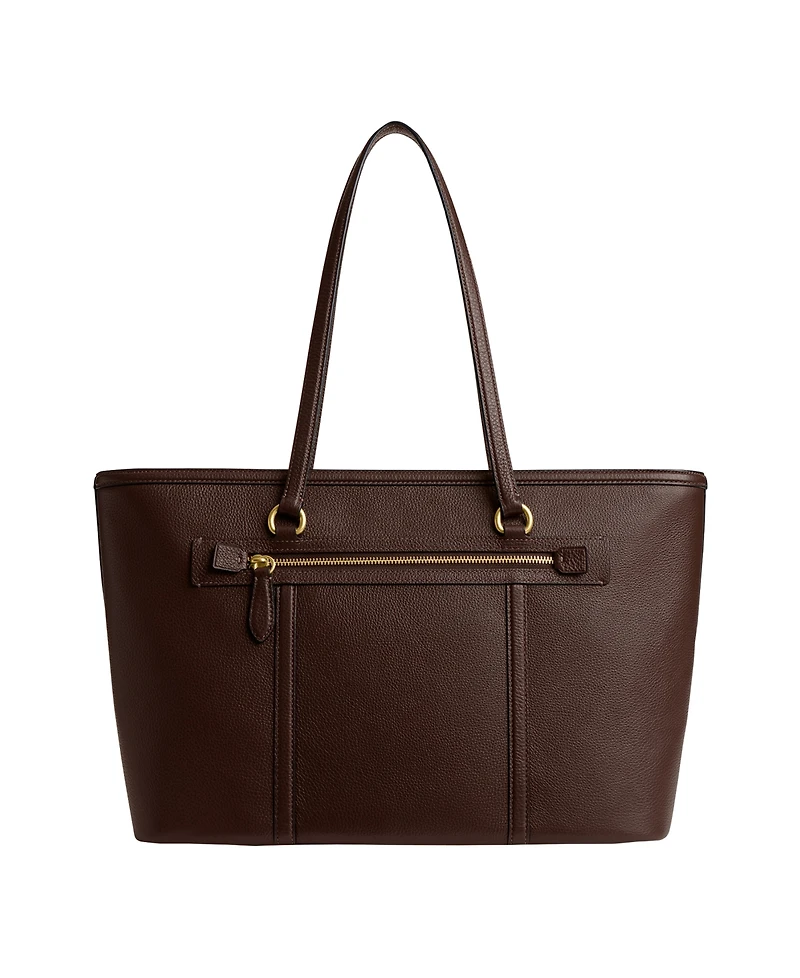 Coach Legacy Large Pebble Leather Tote Bag