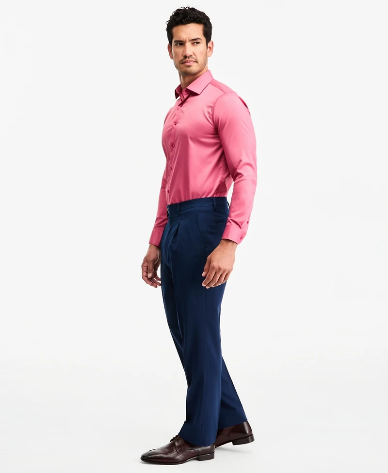 Tayion Collection Men's Classic-Fit Navy Suit Separate Pants