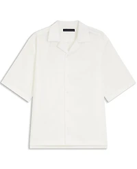 Boss By Hugo Beckham x Men's Relaxed-Fit Short-Sleeve Shirt