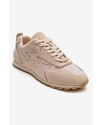 Forever & Always Shoes Women's Sahra Leather Sneaker