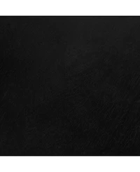 Storied Home 23" Wood Round Table with 2-Cane Shelves