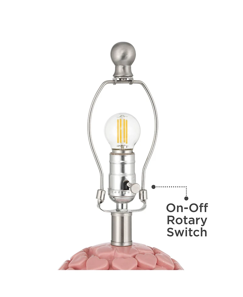 360 Lighting Aurora High Hearts Table Lamp