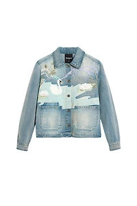 Desigual Women's Denim Patch Jacket