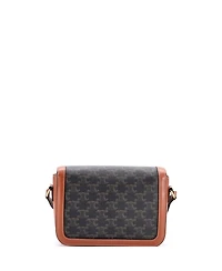 Pre-Owned Celine Medium Triomphe Shoulder Bag Triomphe Coated Canvas