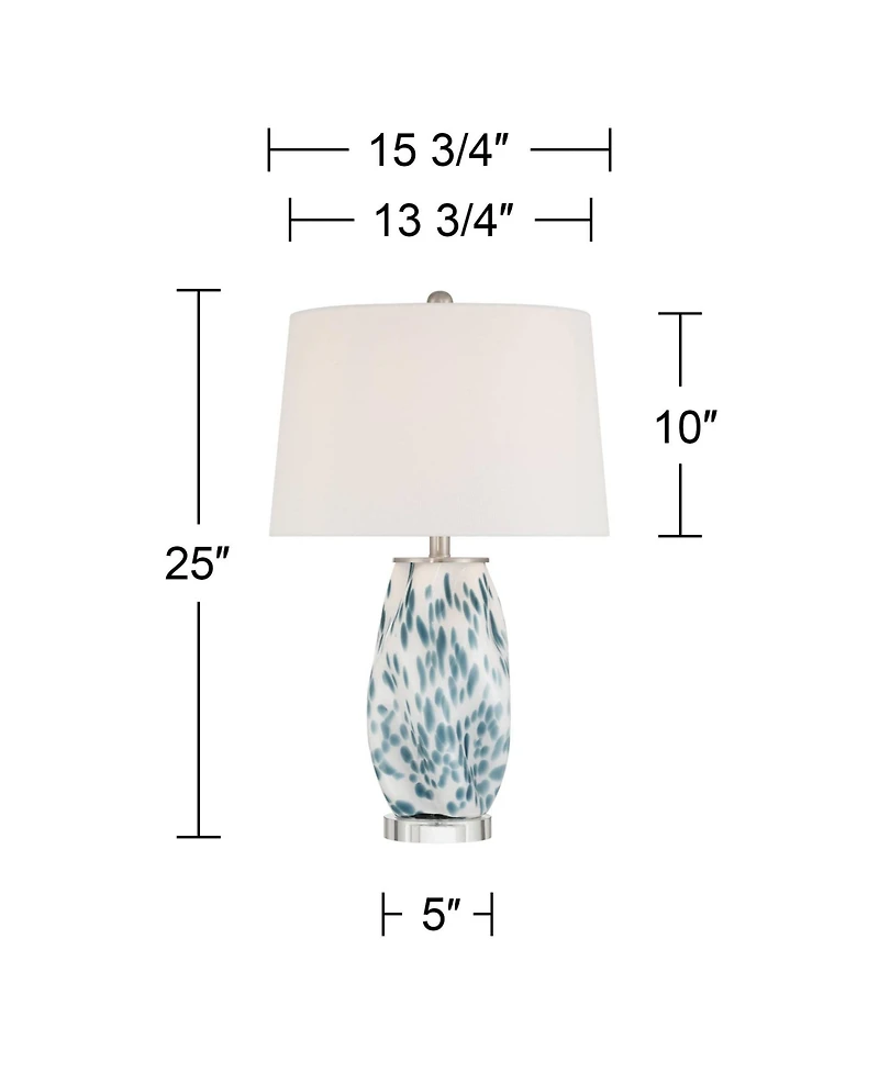 360 Lighting Chelsea 25" High Nightlight Table Lamp Set of 2