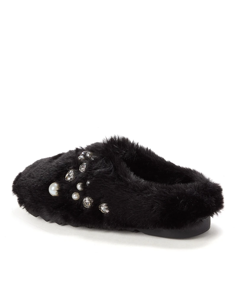 Dearfoams Women's Annabelle Pile Clog Slipper