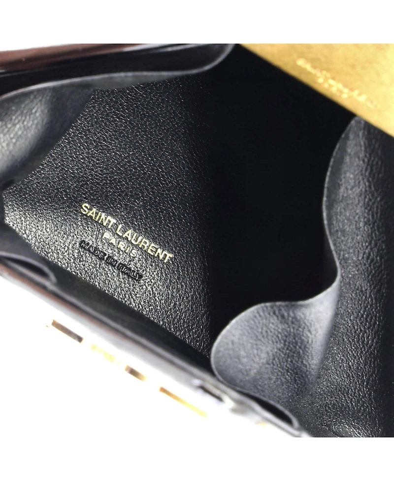 Pre-Owned Saint Laurent Small Pyramid Box Bag Patent