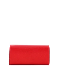 Pre-Owned Saint Laurent Long Classic Monogram Clutch Leather