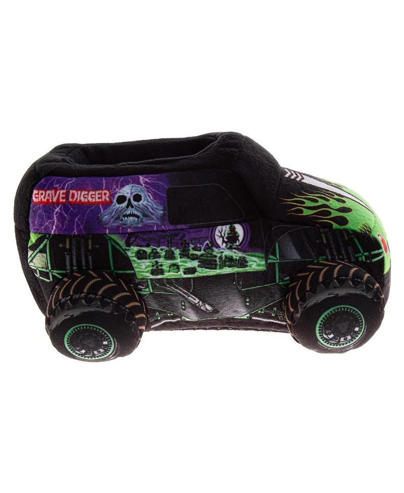 Monster Jam Toddler Grave Digger Plush Slippers (Toddlers/Little)