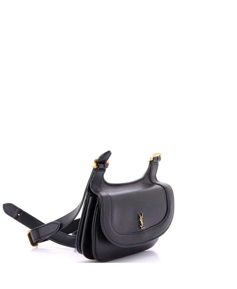 Pre-Owned Saint Laurent Small Charlie Shoulder Bag Leather