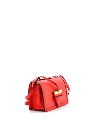 Pre-Owned Loewe Medium Barcelona Shoulder Bag Leather