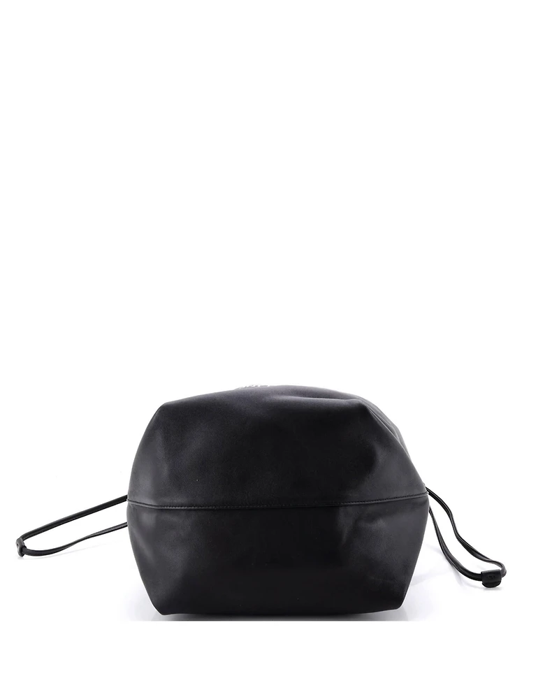 Pre-Owned Saint Laurent Large Teddy Bucket Bag Leather