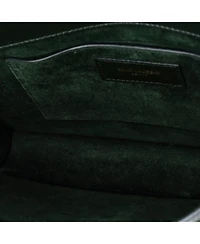 Pre-Owned Saint Laurent Medium Sunset Top Handle Shoulder Bag Leather