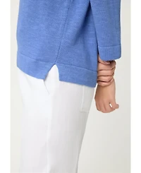 Olsen Women's Solid V-Neck Sweater