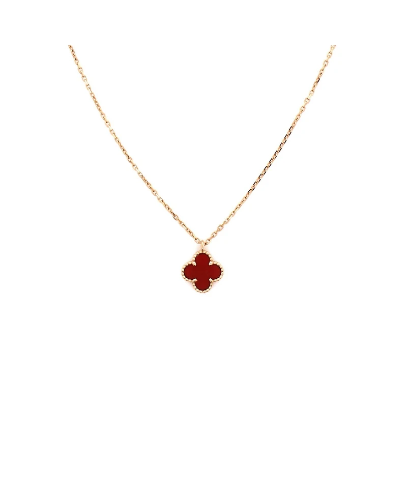 Pre-Owned Van Cleef & Arpels Sweet Alhambra Pendant Necklace