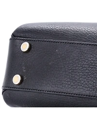 Pre-Owned Gucci Small Interlocking Top Handle Bag Leather