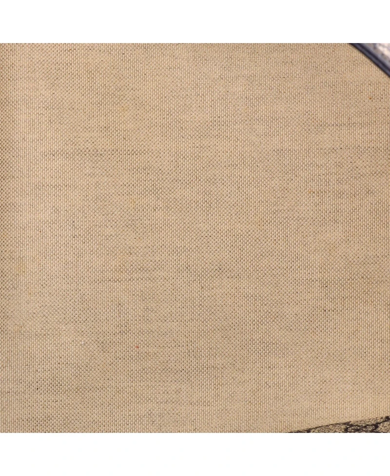 Pre-Owned Gucci Medium Web Loop Tote Gg Coated Canvas