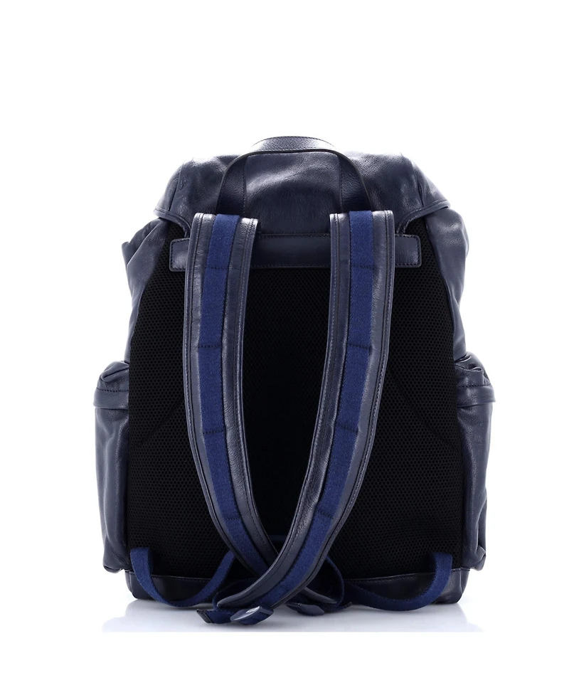 Pre-Owned Gucci Large Re(Belle) Monochrome Multipocket Backpack Leather