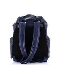 Pre-Owned Gucci Large Re(Belle) Monochrome Multipocket Backpack Leather