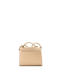Pre-Owned Saint Laurent Mini Cassandra Top Handle Bag Leather