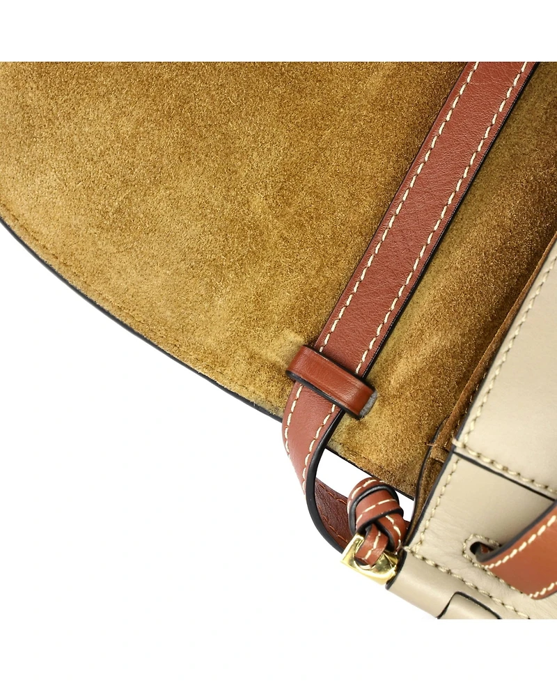 Pre-Owned Loewe Small Gate Shoulder Bag Leather