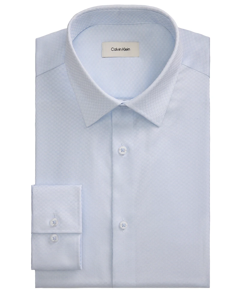 Calvin Klein Men's Long-Sleeve Slim-Fit Dress Shirt