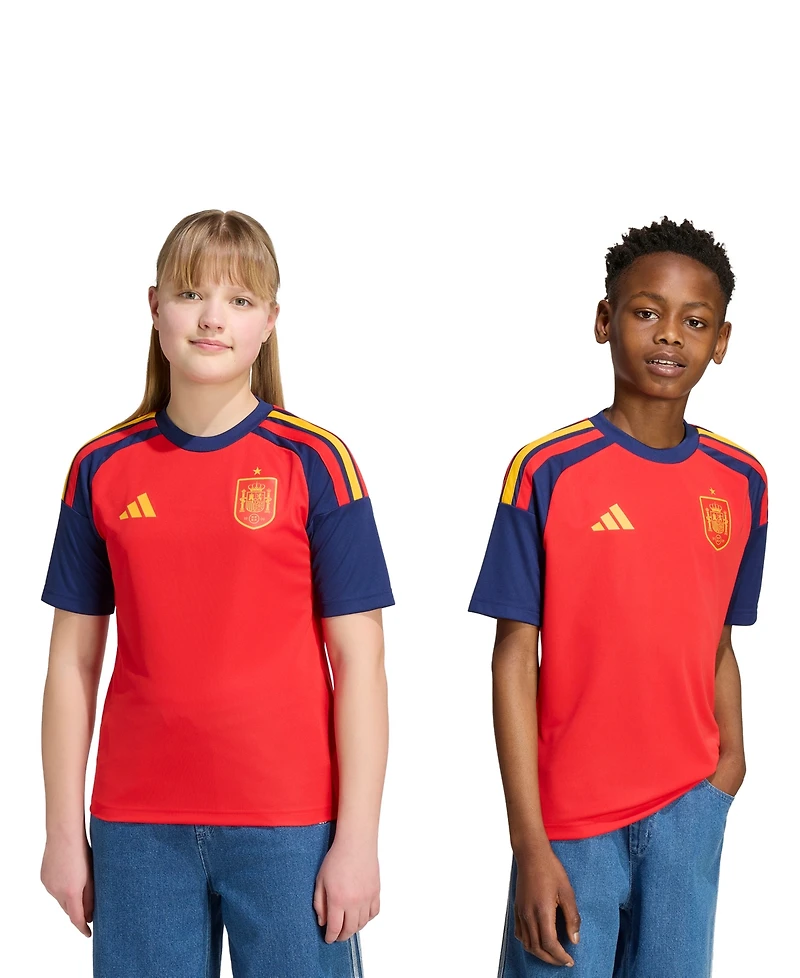 adidas Big Boys' and Girls' Spain 26 Home Fan Jersey