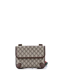 Pre-Owned Gucci Neo Vintage Flap Messenger Gg Coated Canvas