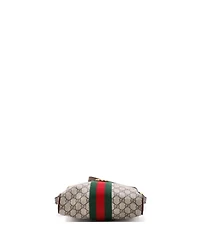 Pre-Owned Gucci Small Ophidia Messenger Bag Gg Coated Canvas