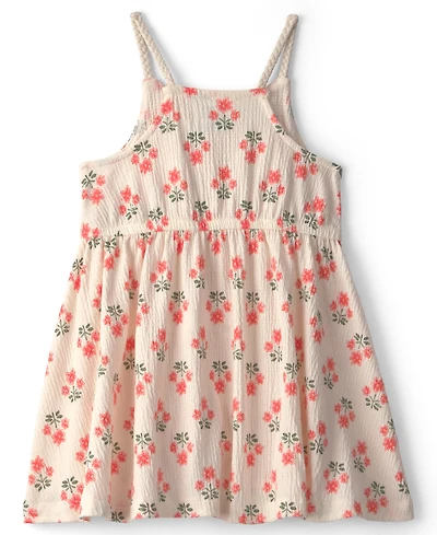 Carter's Girls' 2T-5T Floral Ruffle Dress