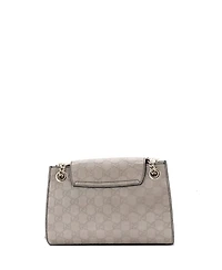 Pre-Owned Gucci Small Emily Chain Flap Shoulder Bag Guccissima Leather