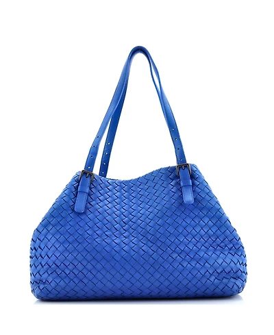Pre-Owned Bottega Veneta Medium A-Shape Tote Intrecciato Nappa