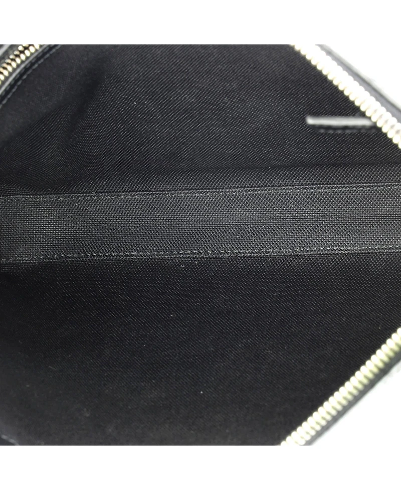 Pre-Owned Gucci Medium Interlocking G Patch Wristlet Messenger Bag Gg Coated Canvas