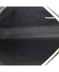 Pre-Owned Gucci Medium Interlocking G Patch Wristlet Messenger Bag Gg Coated Canvas