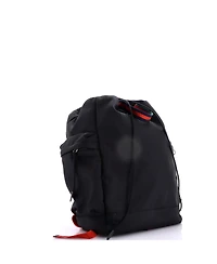 Pre-Owned Gucci Large Animalier Web Drawstring Backpack Techno Canvas