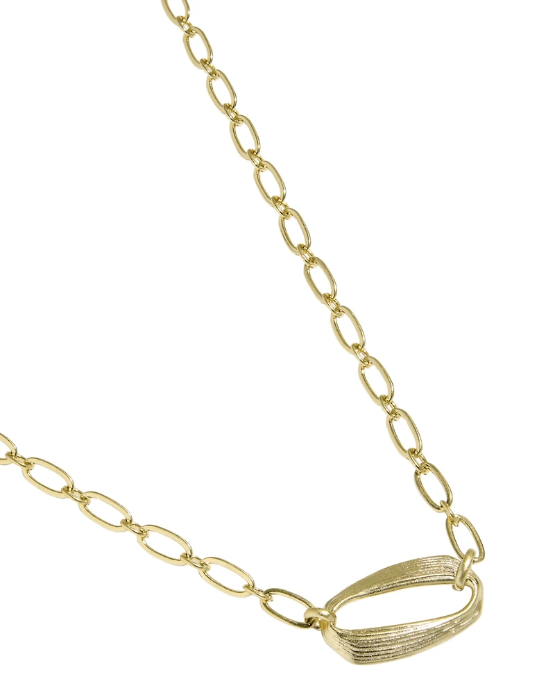 Kendra Scott Kira 14k Gold-Tone Over Brass Short Pendant Necklace