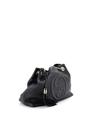 Pre-Owned Gucci Medium Soho Chain Strap Shoulder Bag Leather