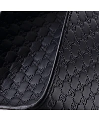 Pre-Owned Gucci Medium Emily Chain Flap Bag Microguccissima Leather