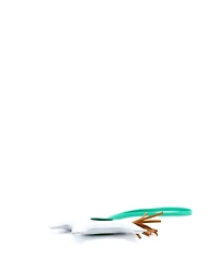 Pre-Owned HERMES Mm GriGri Rodeo Bag Charm Leather