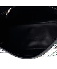 Pre-Owned Gucci Medium x Balenciaga The Hacker Project Hourglass Top Handle Bag Flora Canvas