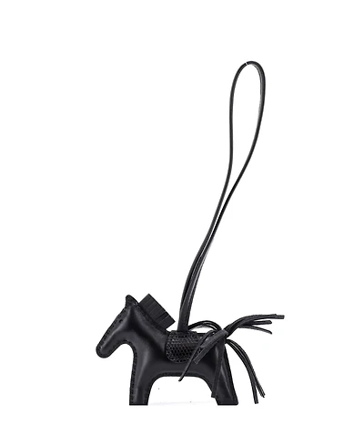 Pre-Owned Hermes Pm GriGri Rodeo Touch Bag Charm Leather with