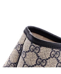 Pre-Owned Gucci Small Ophidia Top Handle Shopping Tote Gg Coated Canvas and Leather