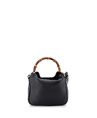 Pre-Owned Gucci Small Diana Nm Bamboo Shoulder Bag Leather