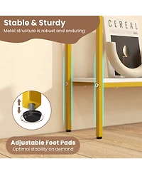 Gouun 44 in Ultra-Slim Console Table with Lower Shelf and Anti-Tipping Kits