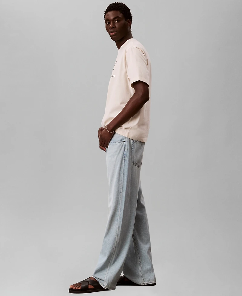 Calvin Klein Men's Invitation Logo Crewneck T-Shirt